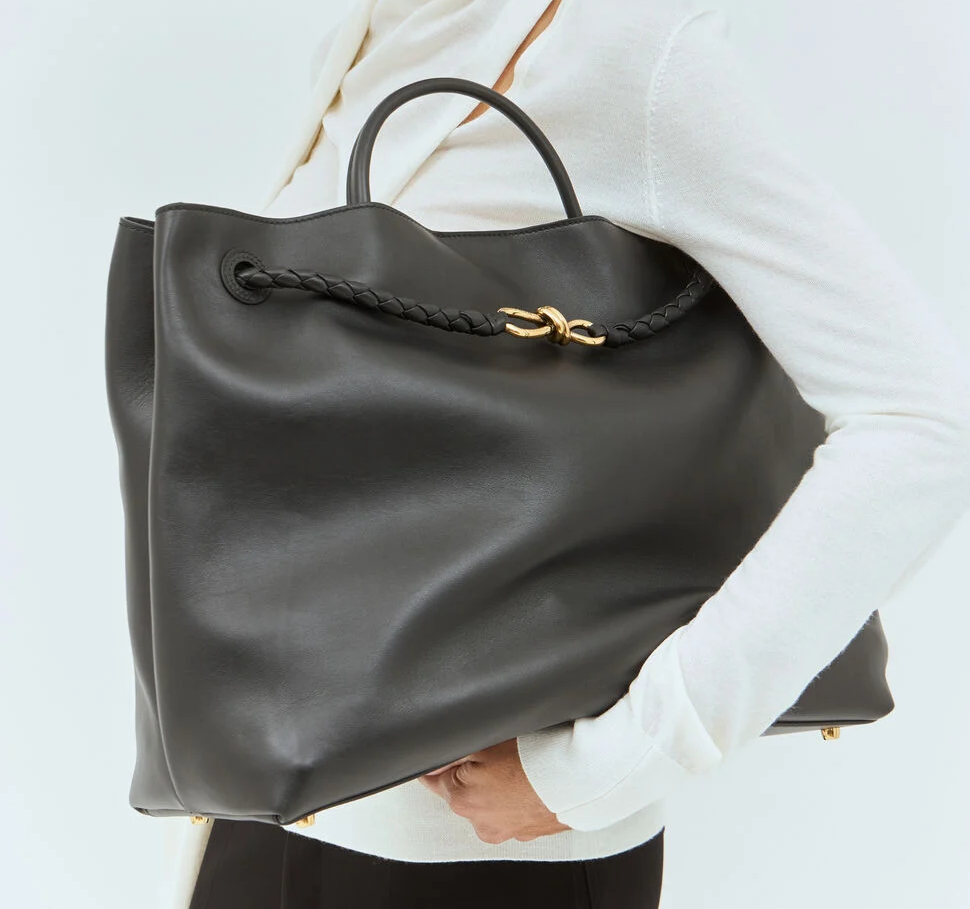 Large Leather Tote - Image 4