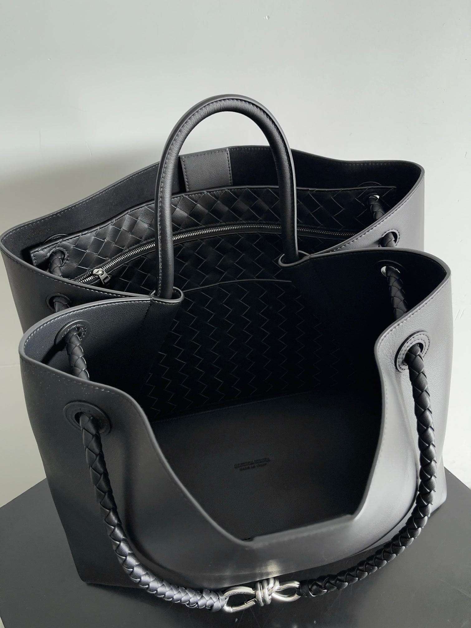 Large Leather Tote - Image 5