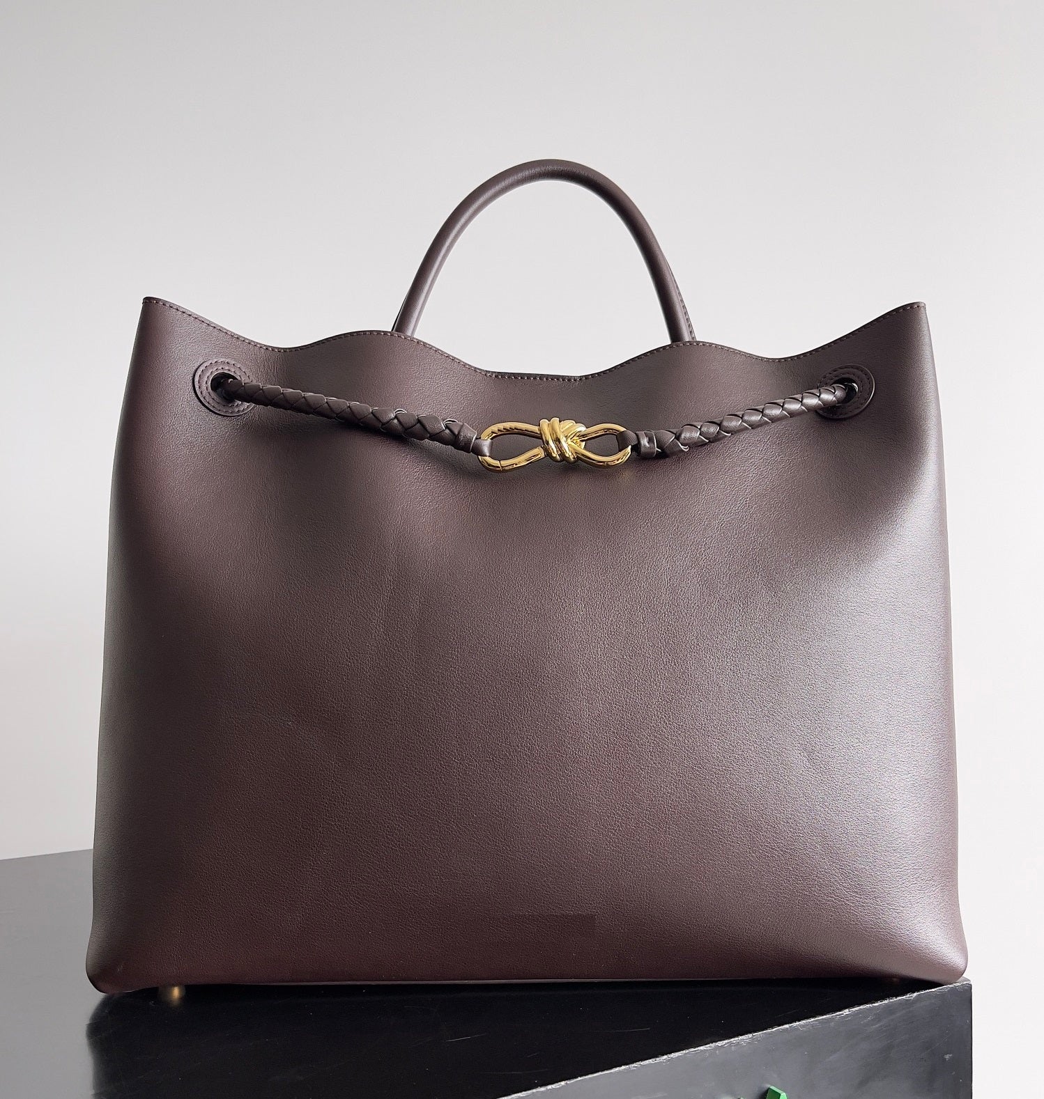 Large Leather Tote - Image 3