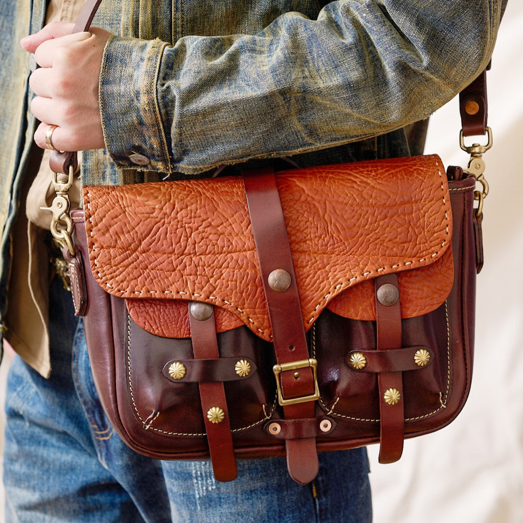 Full Grain Leather Satchel - Image 2